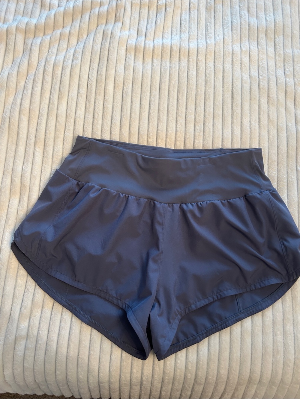 Women's Athletic Shorts in smoky blue